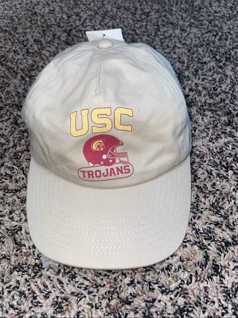 Game Day Fan Gear Baseball Hat Gender Neutral OSFM USC Trojans NWT